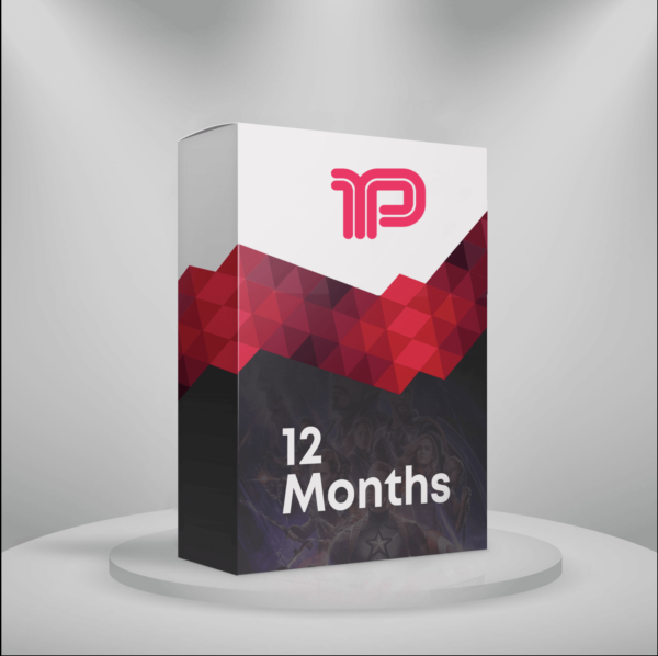 Place your order for your 12 month Premium IPTV subscription